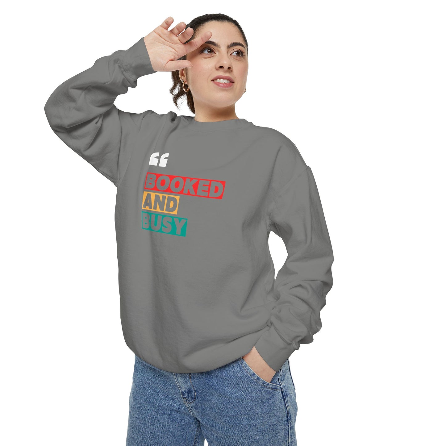 Booked and Busy Sweatshirt