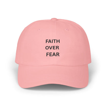 Faith Over Fear Embroidered Baseball Hat