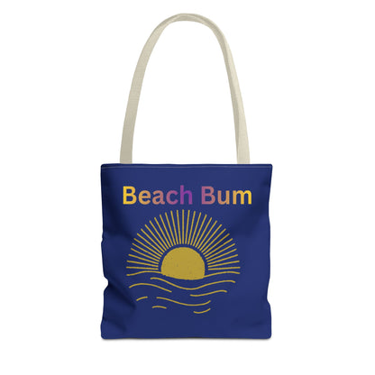 Beach Bum Tote Bag  for Summer, Vacation & Everyday Use