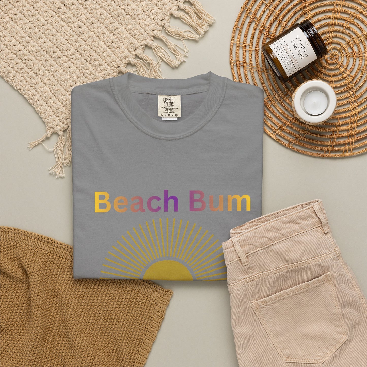 Beach Bum Sunset T‑Shirt