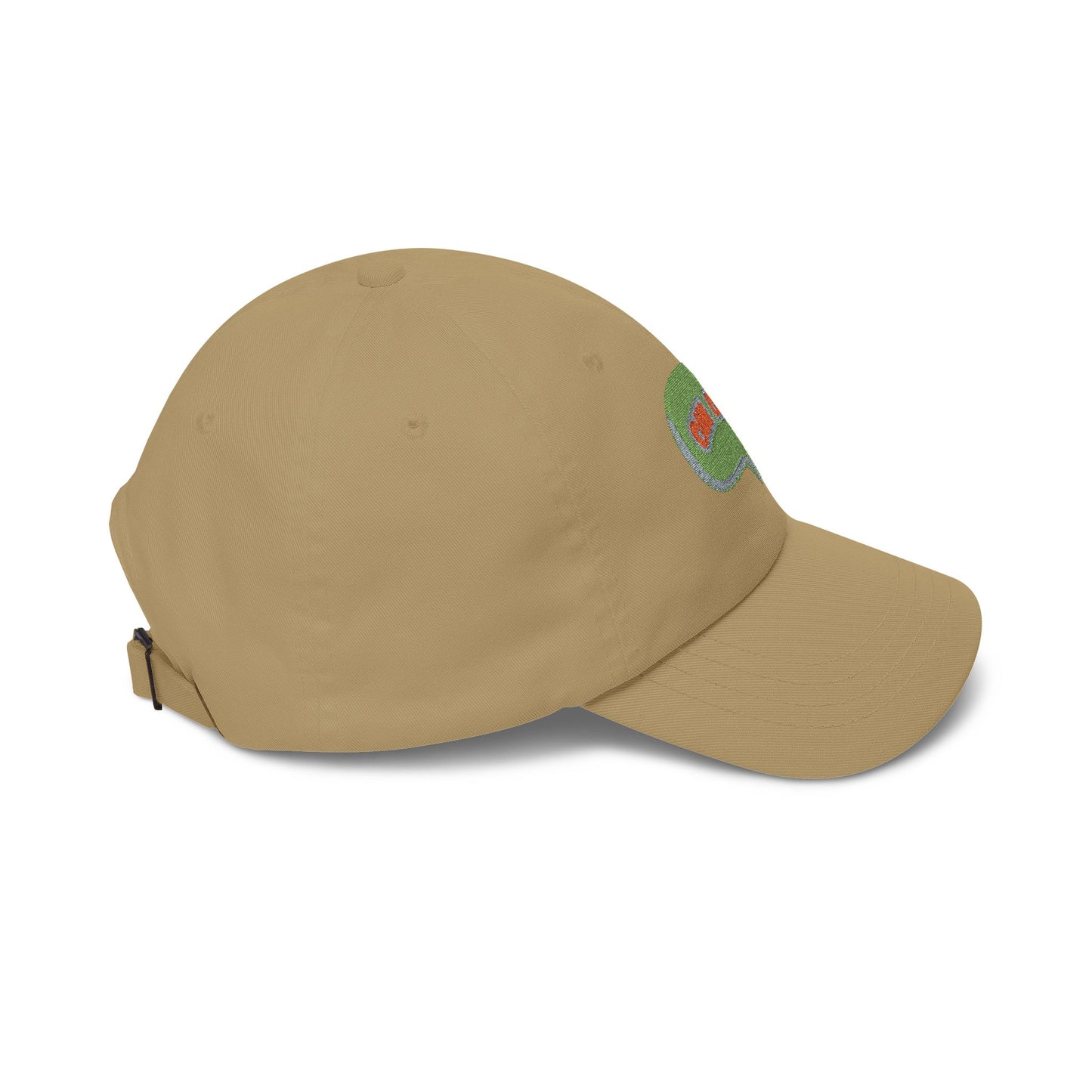 "Cin Cin" Green Speech Bubble Embroidered Patch Hat