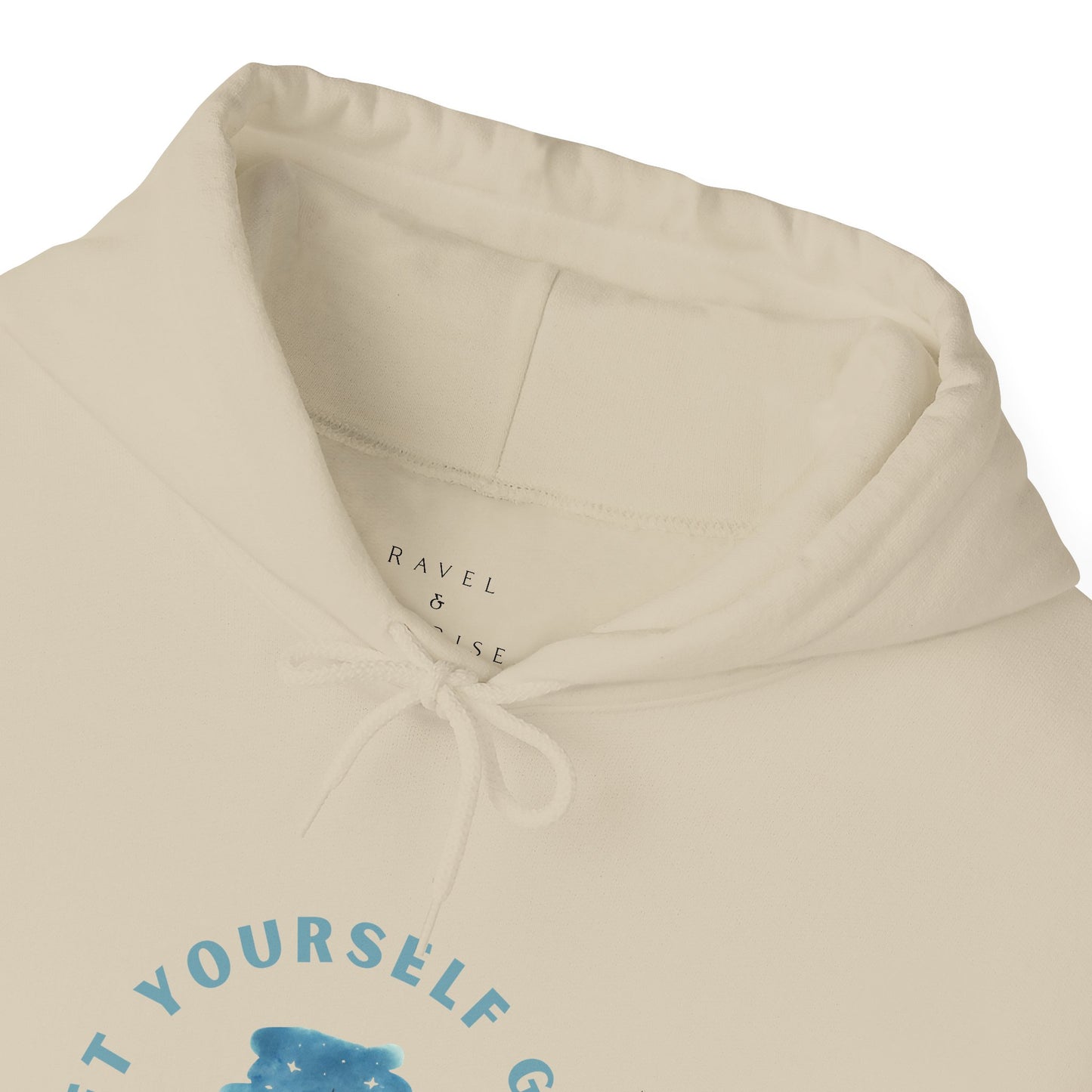 Let Yourself Grow Hoodie — Botanical Plant Graphic Hooded Sweatshirt