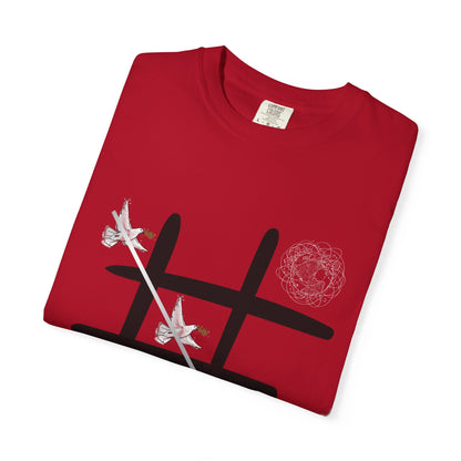 Tic Tac Doves Graphic T-Shirt Peace Wins