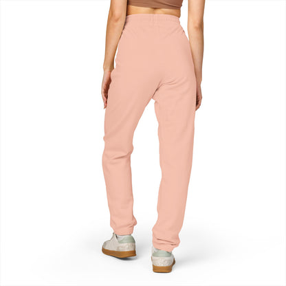 Cream 'Good Intentions' Fleece Sweatpants — Cozy Garment-Dyed Lounge Joggers