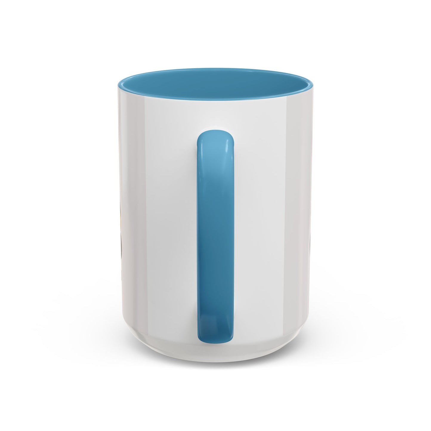 Accent Coffee Mug — 'Start Strong' Motivational Character Coffee Mug