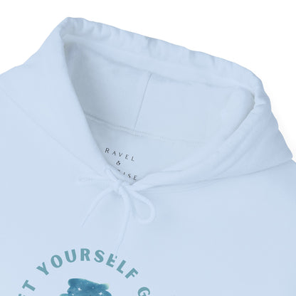 Let Yourself Grow Hoodie — Botanical Plant Graphic Hooded Sweatshirt