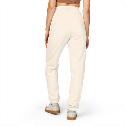 Cream 'Good Intentions' Fleece Sweatpants — Cozy Garment-Dyed Lounge Joggers