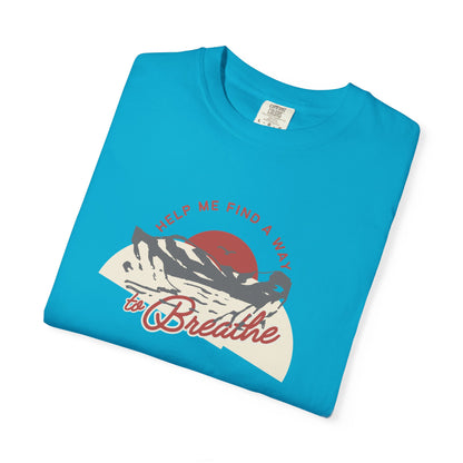 "Help Me Find a Way to Breathe" Retro Nature Tee