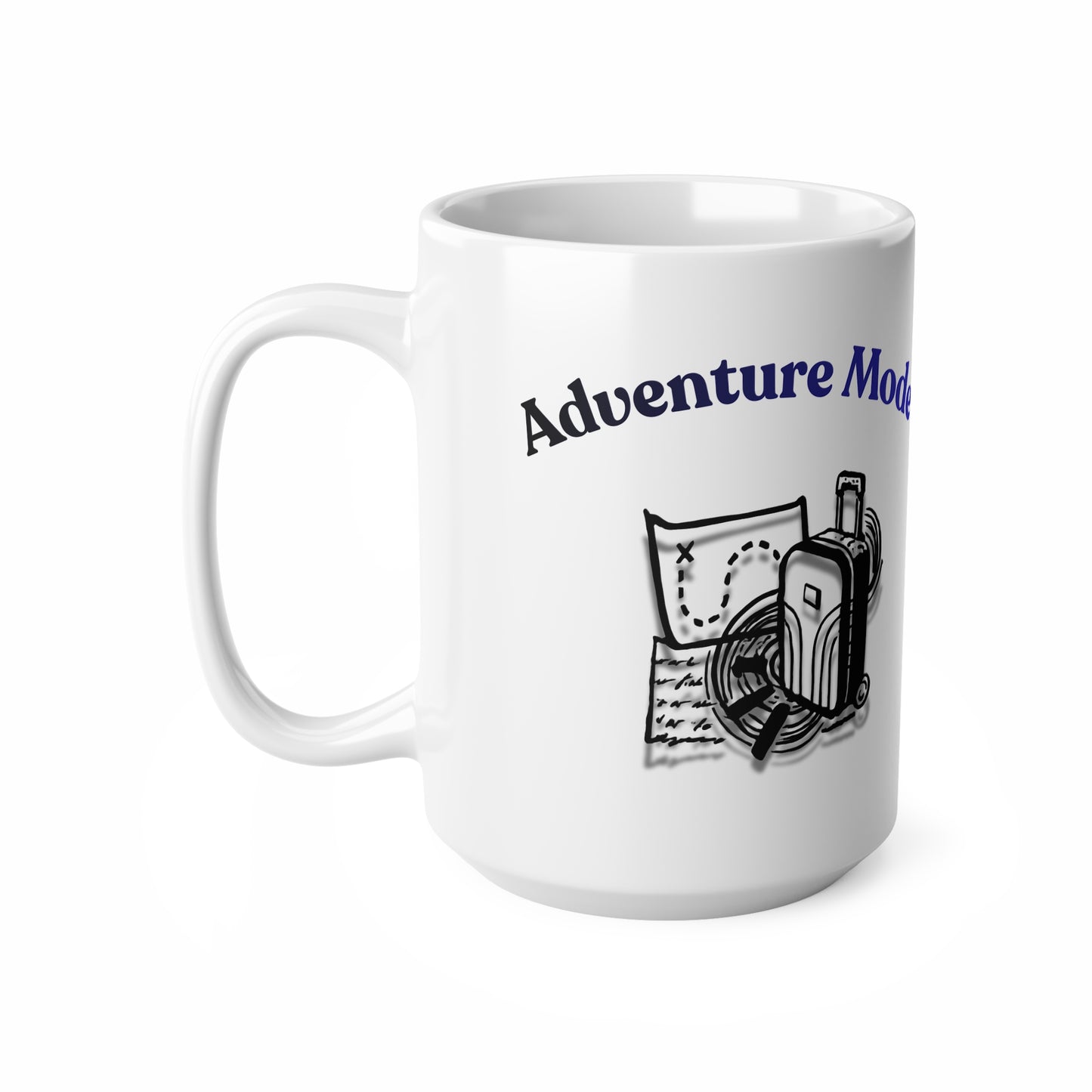 Adventure Mode - Ceramic Coffee Cup (11oz, 15oz)