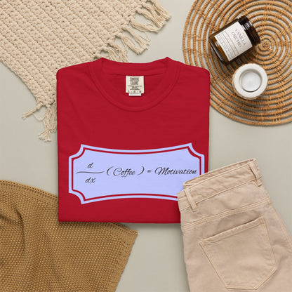 Math Equation T-Shirt — "A (Note) - Memorium" Graphic Tee