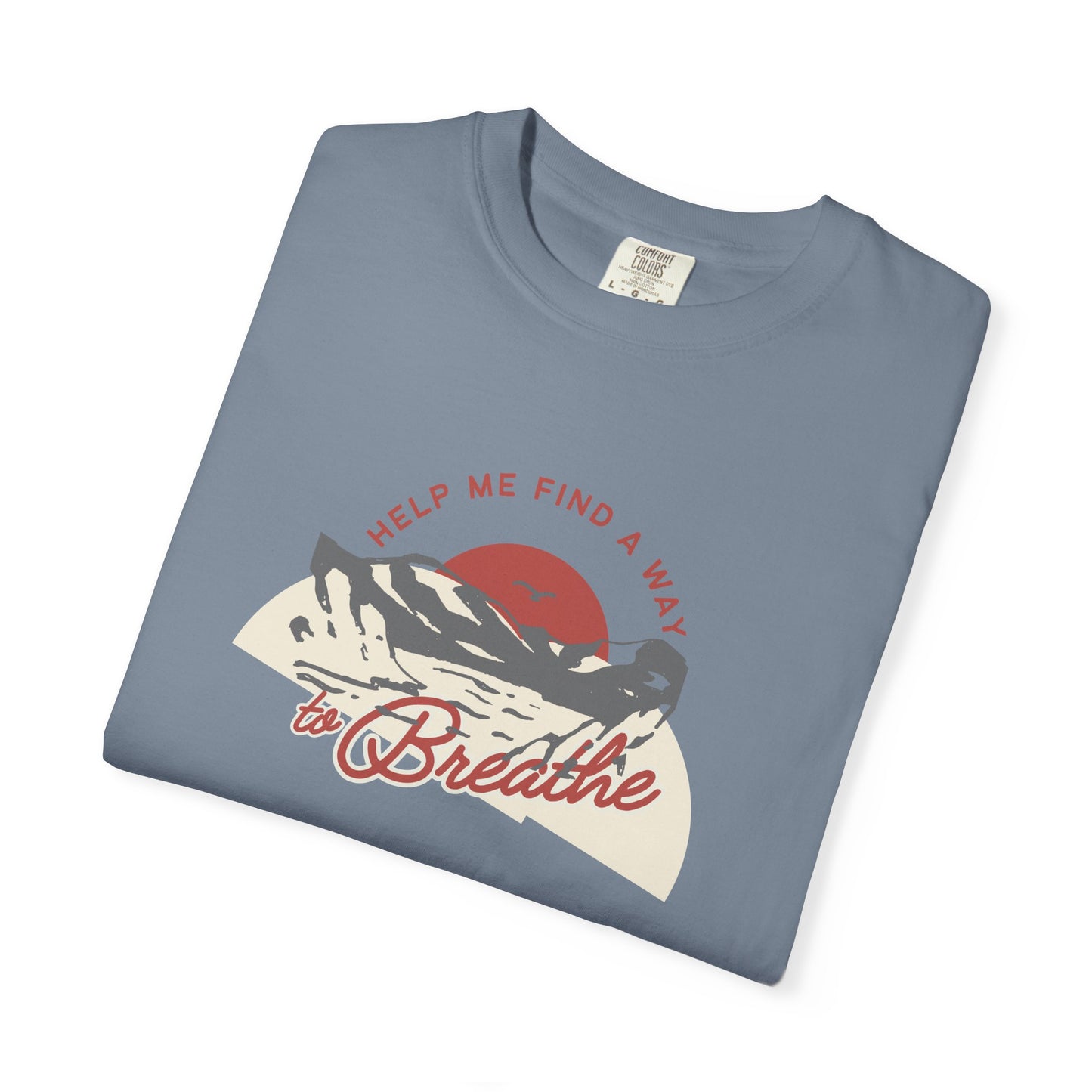 "Help Me Find a Way to Breathe" Retro Nature Tee
