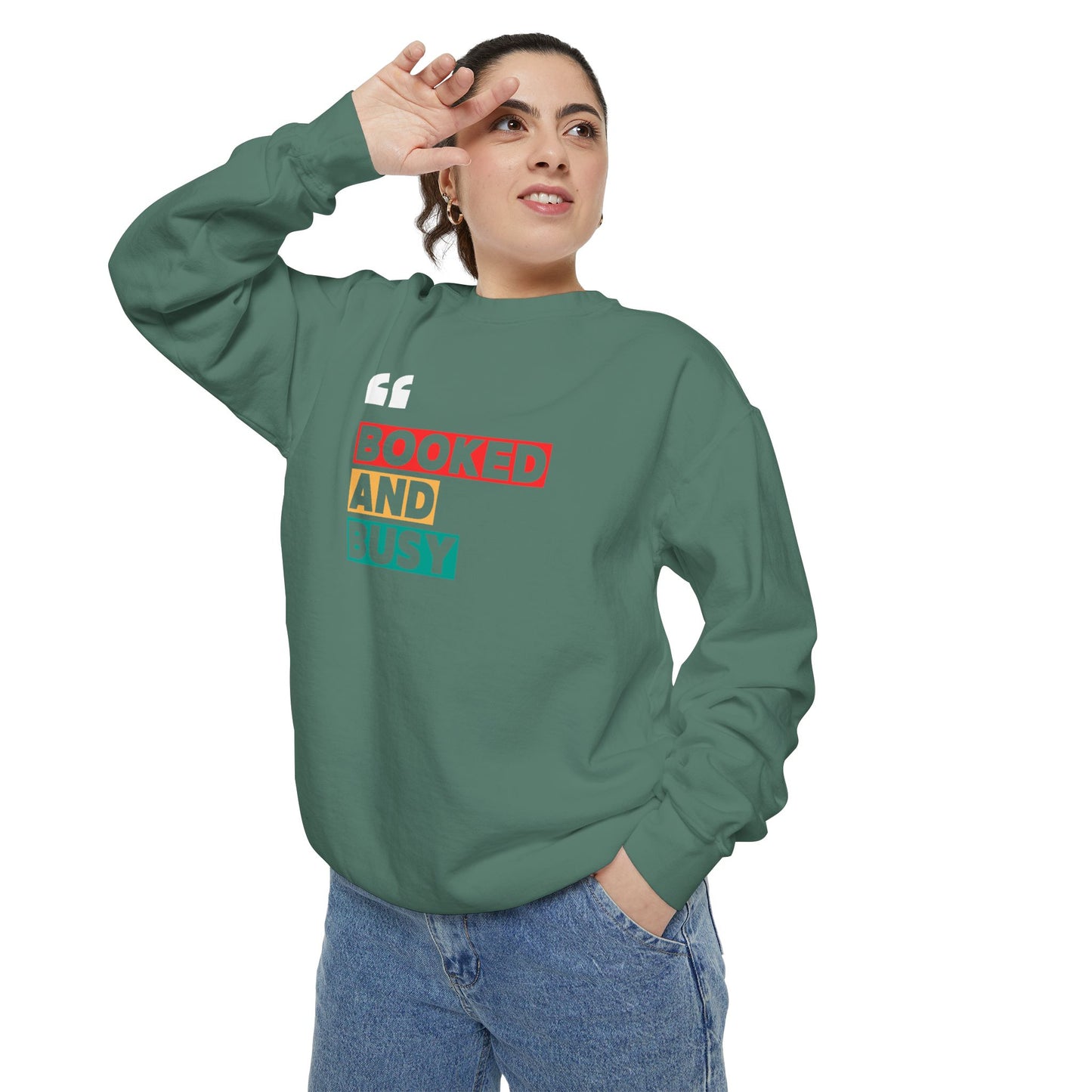 Booked and Busy Sweatshirt