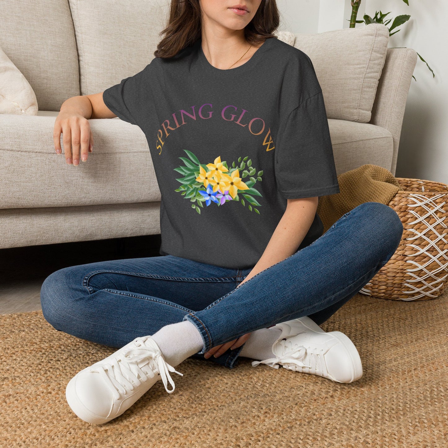 Spring Glow Floral T-Shirt