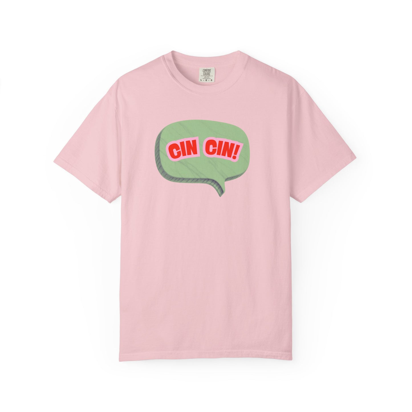 Cin Cin! Graphic Retro Speech Bubble Tee