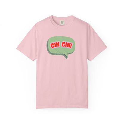 Cin Cin! Graphic Retro Speech Bubble Tee