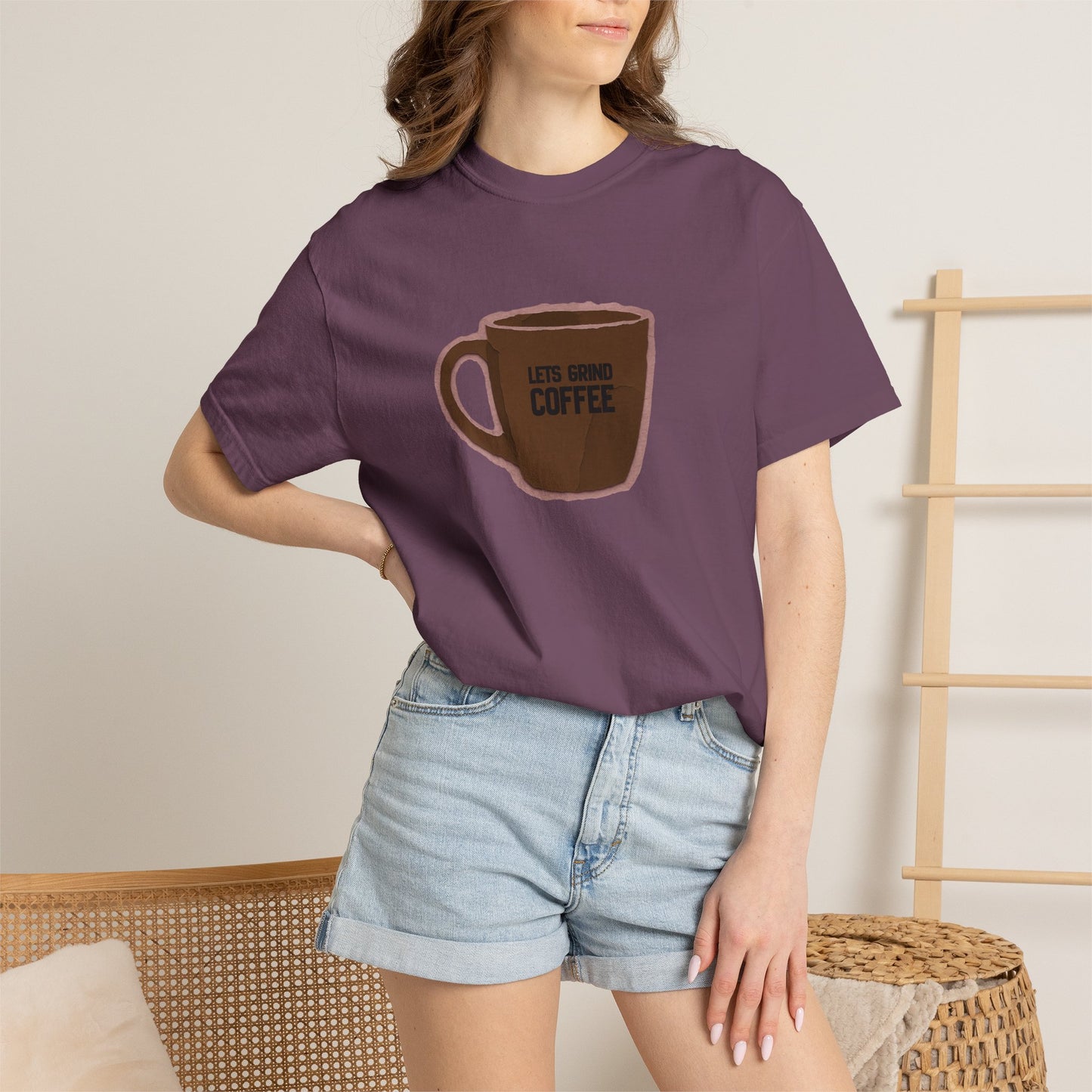 CoffeeMug Graphic T‑Shirt Retro Tee