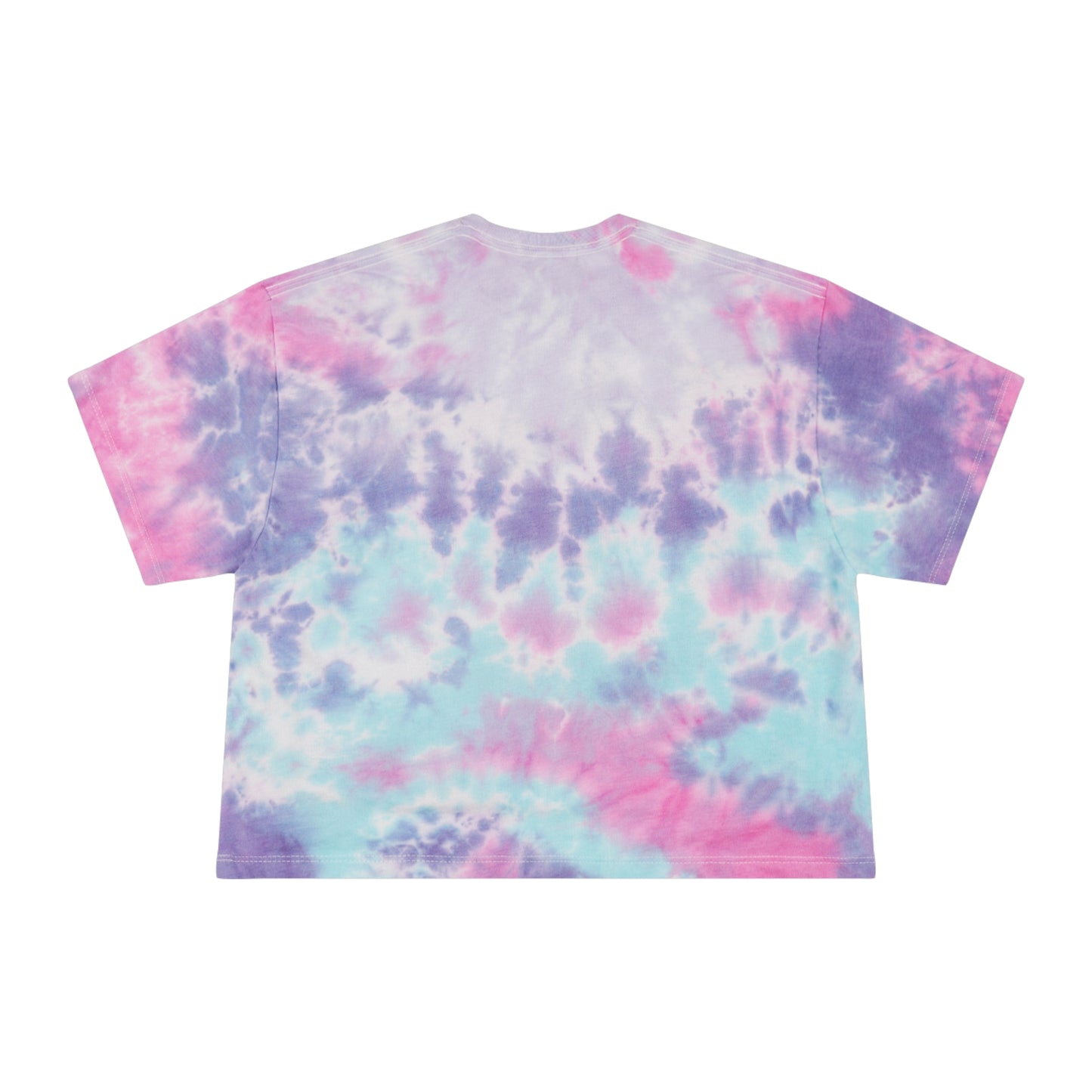 You + Me Heart Tie-Dye Crop Tee