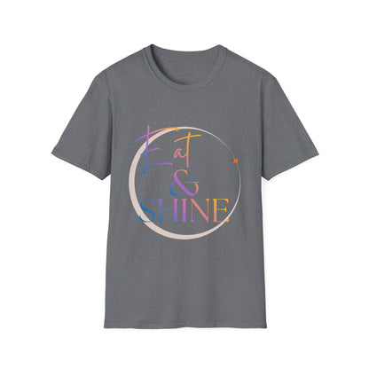 Eat & Shine Pastel Sunrise Inspirational T-Shirt