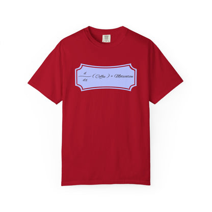 Math Equation T-Shirt — "A (Note) - Memorium" Graphic Tee