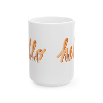Hello World Ceramic Mug