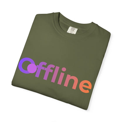 Offline Unisex Garment-Dyed T-shirt