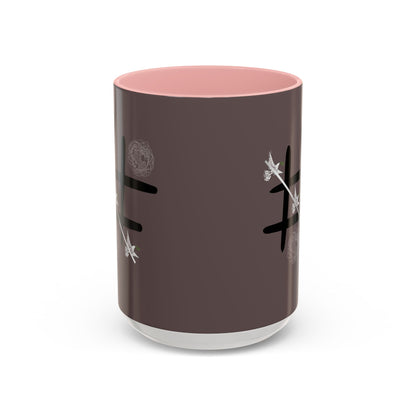 Peace Wins Ceramic Coffee Cup Peace/War design (11/15oz)