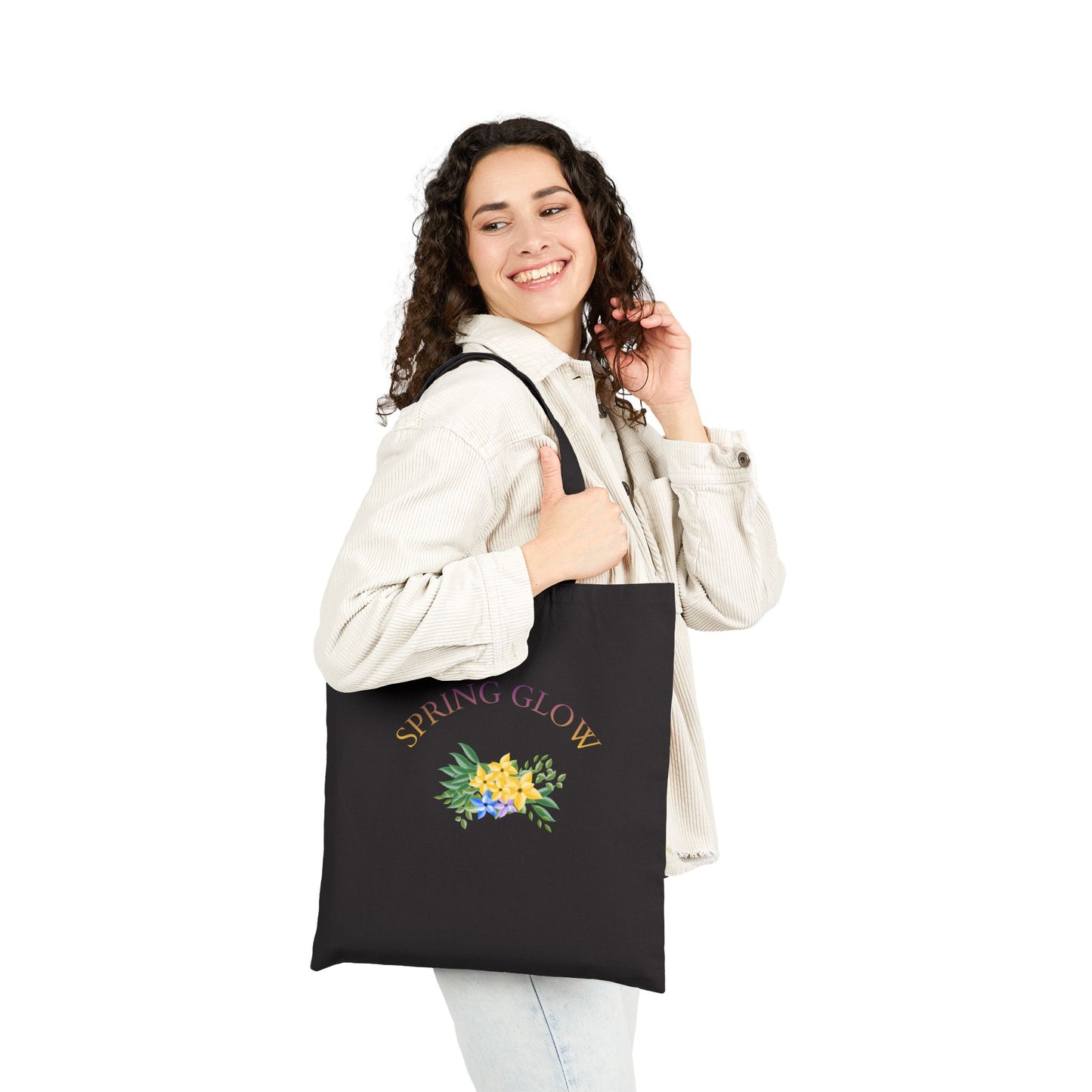 "Spring Glow"  Tote for Market, Beach & Everyday Use