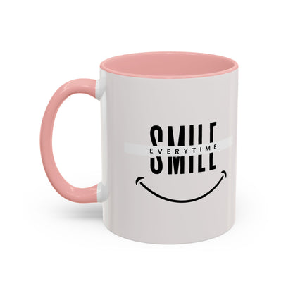Smile Everytime Accent Coffee Mug