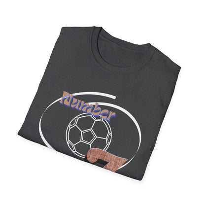 Soccer Number 7 Vintage Football Graphic T-Shirt
