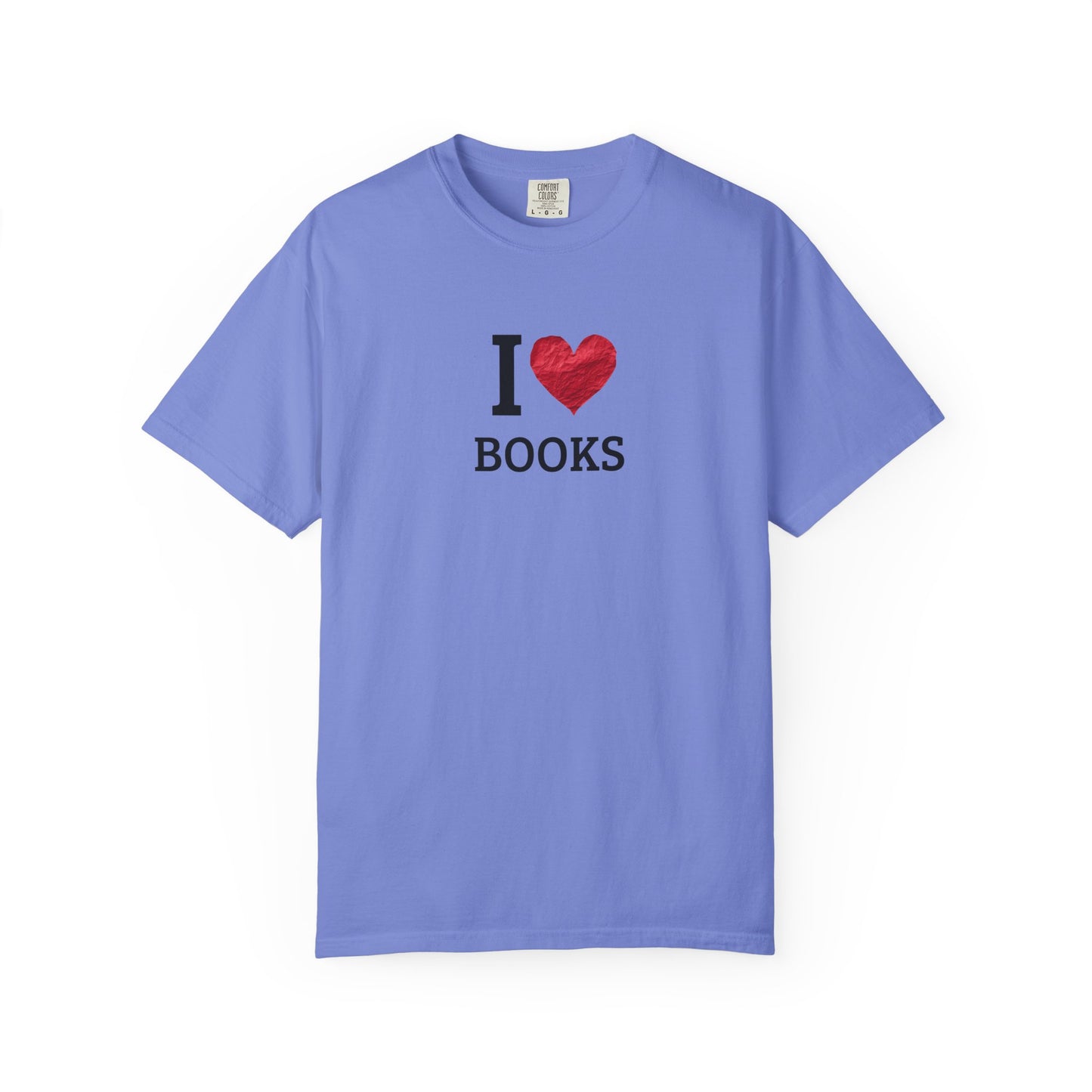 I Love Books T-Shirt — Vintage Love Books Tee for Readers & Book Lovers