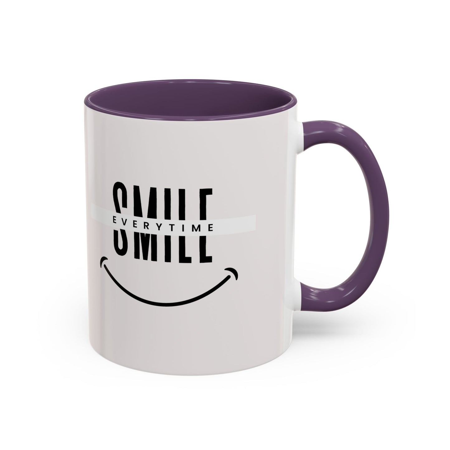 Smile Everytime Accent Coffee Mug