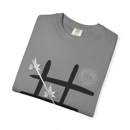 Tic Tac Doves Graphic T-Shirt Peace Wins