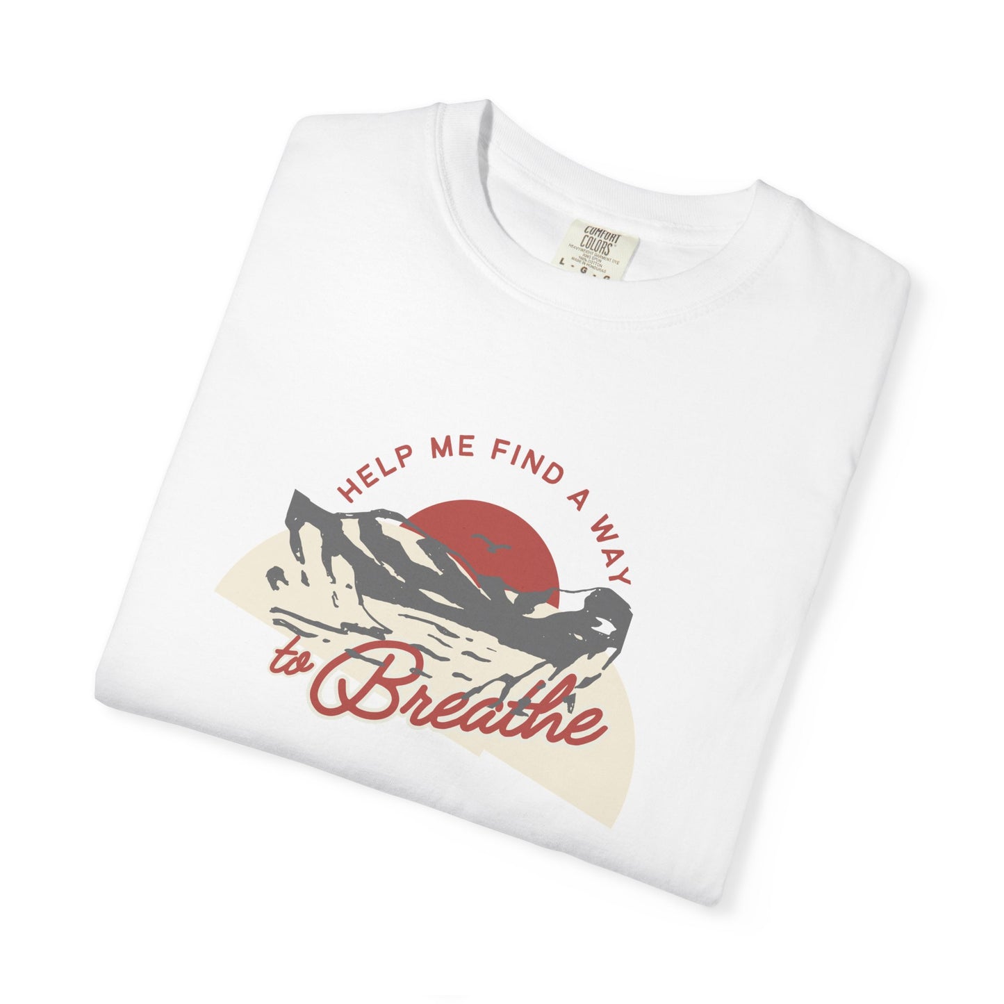 "Help Me Find a Way to Breathe" Retro Nature Tee