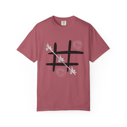 Tic Tac Doves Graphic T-Shirt Peace Wins