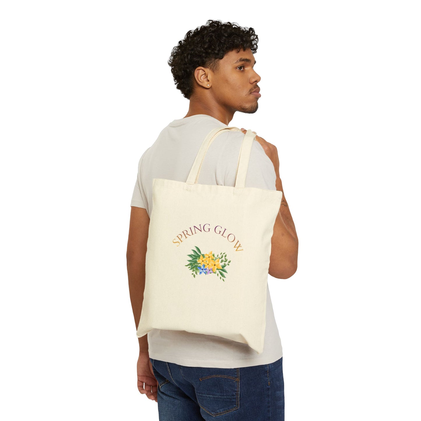 "Spring Glow"  Tote for Market, Beach & Everyday Use