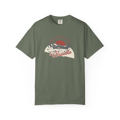 "Help Me Find a Way to Breathe" Retro Nature Tee