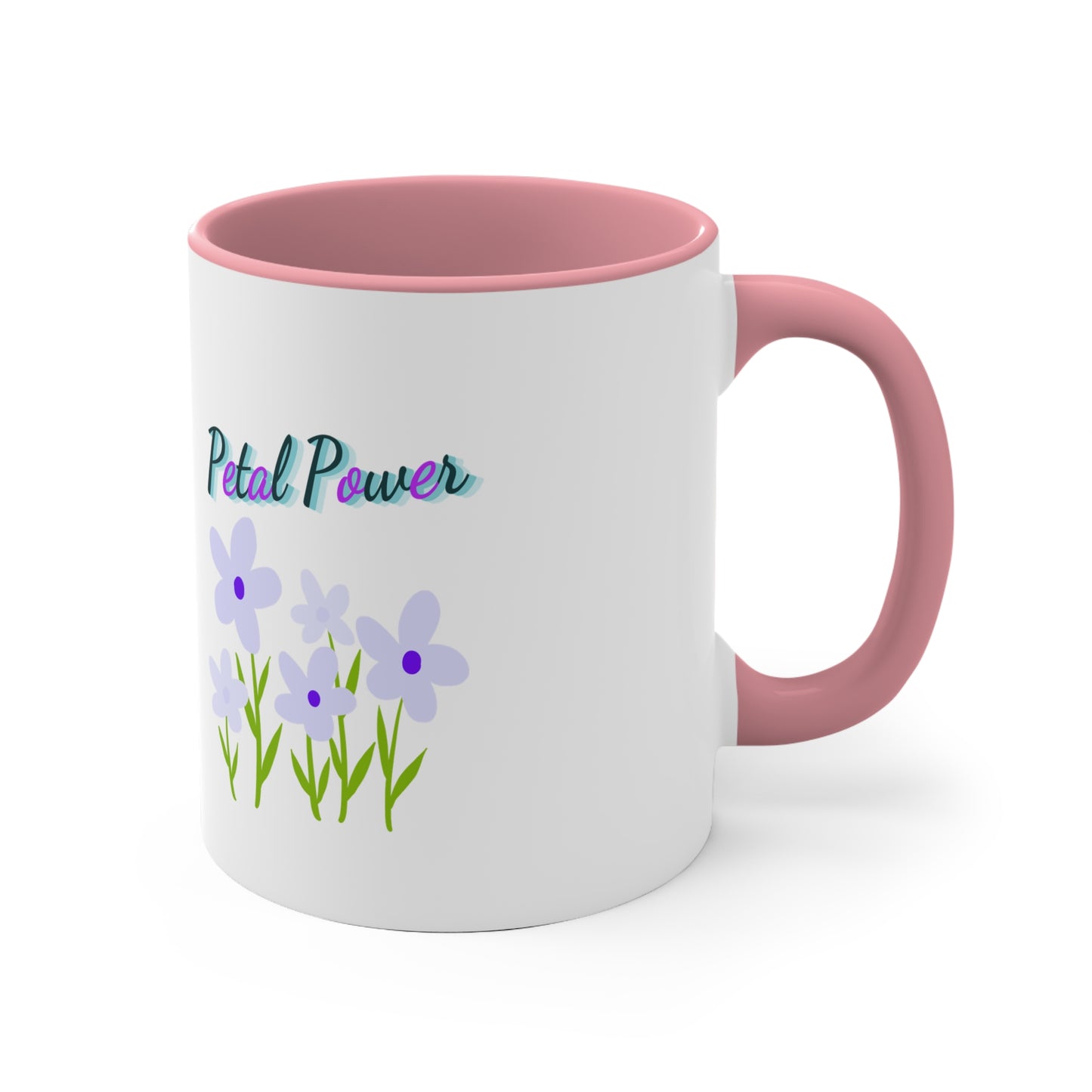 Petal Power Floral - Accent Coffee Mug (11 oz.)