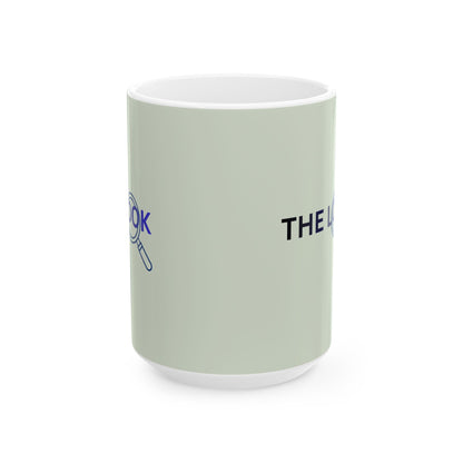 "The Look" Minimalist Coffee Cup with Sleek Line Art (11oz, 15oz)