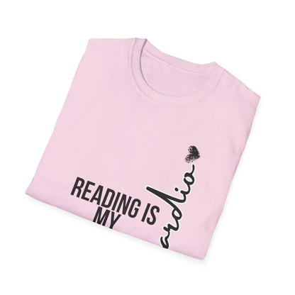 Reading is my Cardio Unisex Softstyle T-Shirt