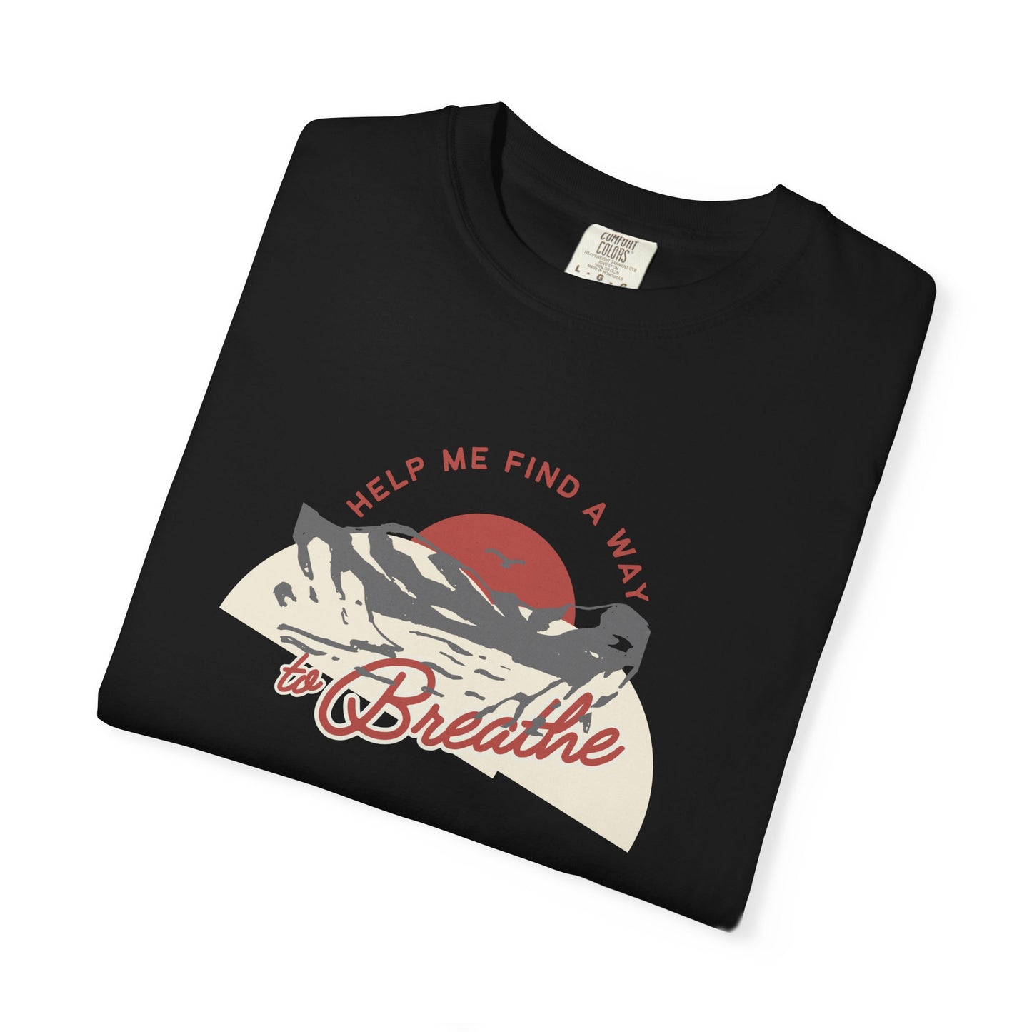 "Help Me Find a Way to Breathe" Retro Nature Tee