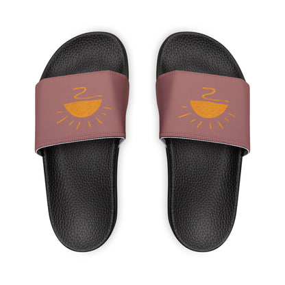Women's Removable-Strap Sunny Slide Sandals — Comfortable Casual Pool & Travel Slides