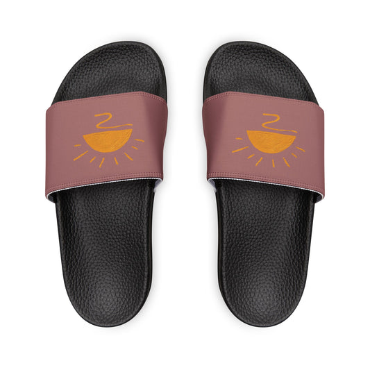 Women's Removable-Strap Sunny Slide Sandals — Comfortable Casual Pool & Travel Slides