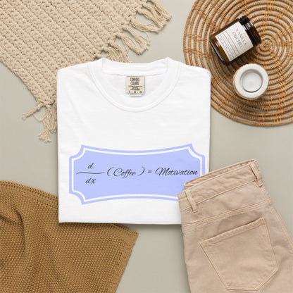 Math Equation T-Shirt — "A (Note) - Memorium" Graphic Tee