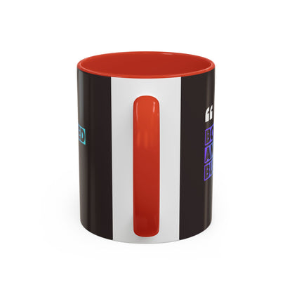 Booked and Busy Accent Coffee Mug — 11/15oz