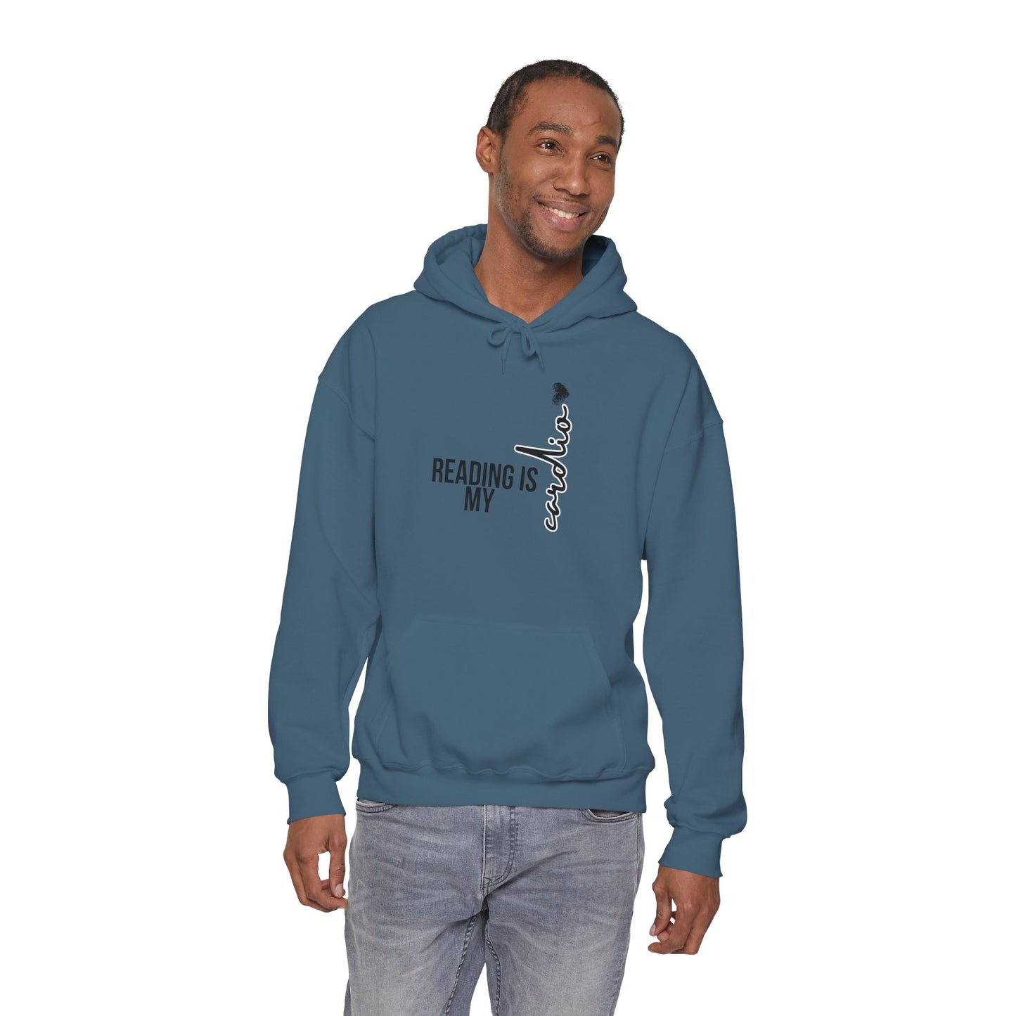 Reading is my Cardio Hooded Sweatshirt