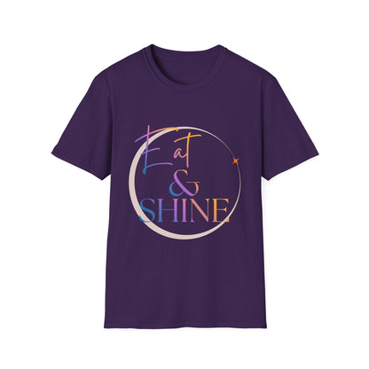 Eat & Shine Pastel Sunrise Inspirational T-Shirt