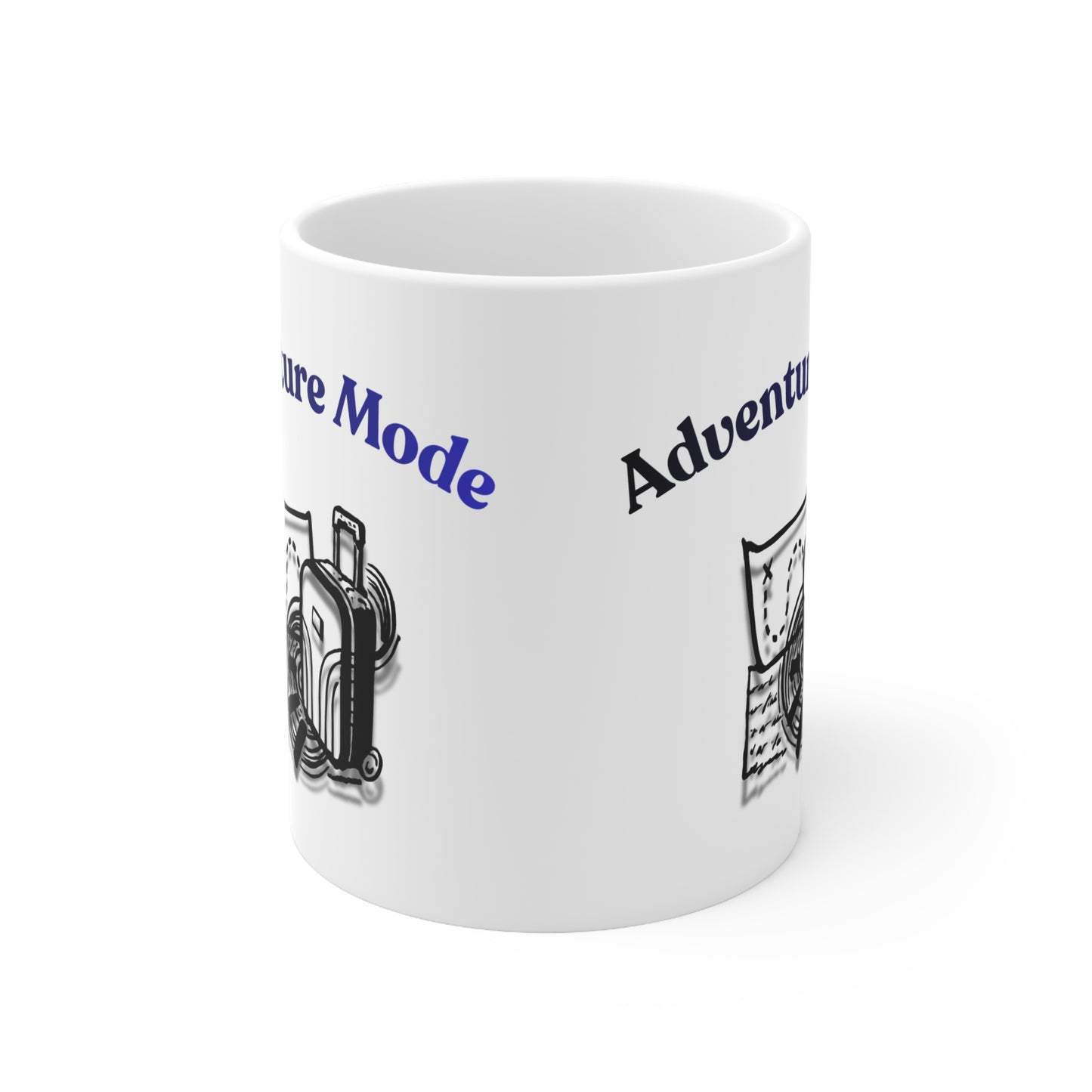 Adventure Mode - Ceramic Coffee Cup (11oz, 15oz)