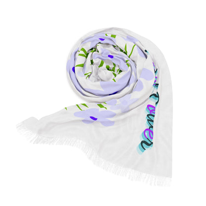 Floral Scarf — 'Petal Power' Lightweight Spring Accessory