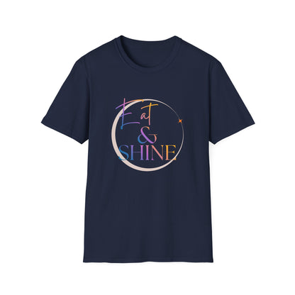Eat & Shine Pastel Sunrise Inspirational Tee