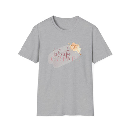 Infinity Coffee Pastel Floral Graphic Tee